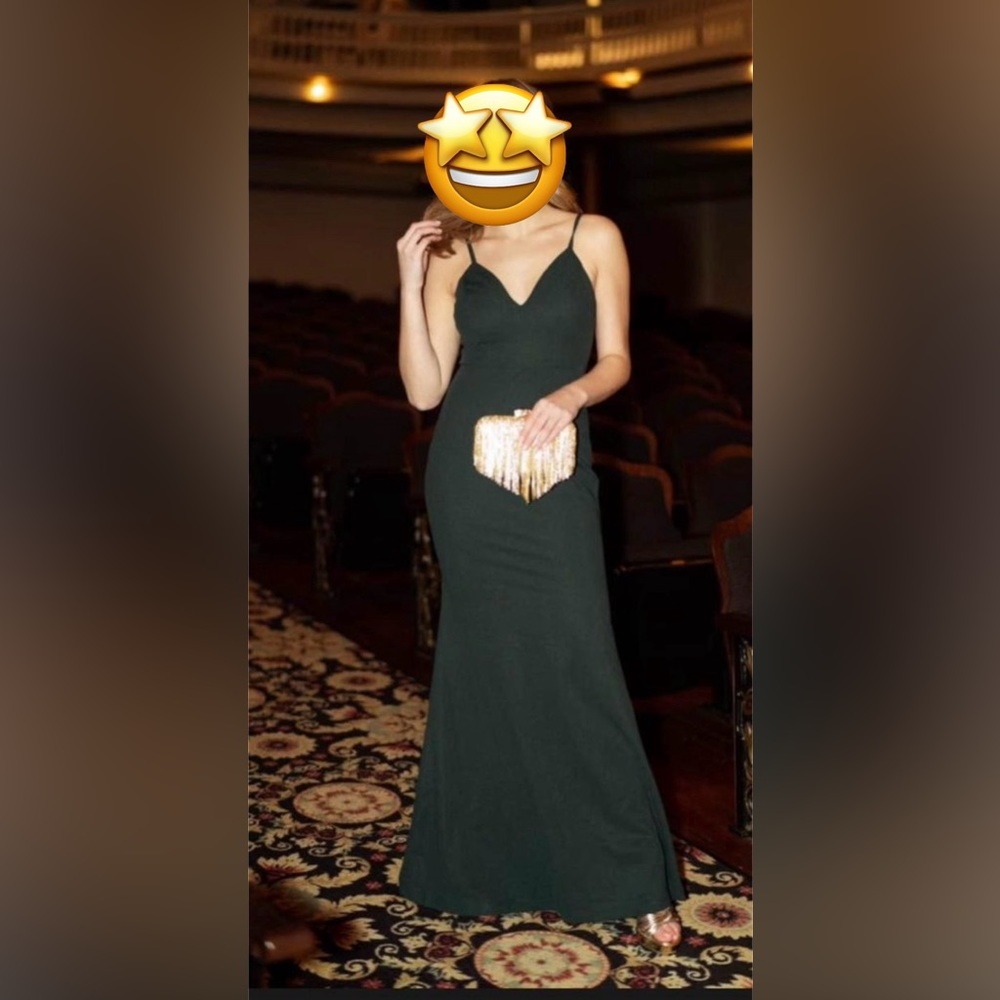 NWT - Hunter Green Gown -Smalll